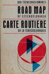 215927. Tuzex – Strassenkarte der Tschechoslowakei = Road map of Czechoslovakia = Carte routiere de la Tchecoslovaquie : měřítko 1 : 1 000 000