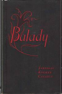 166961. Kolman Cassius, Jaroslav [= Kolman, Jaroslav] – Balady