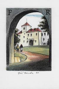 Bouda, Jiří – Moravský kras v litografiích Jiřího Boudy : soubor [dvanácti] exlibris