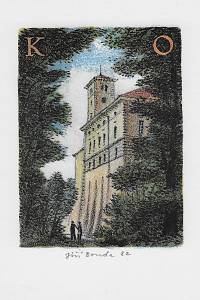 Bouda, Jiří – Moravský kras v litografiích Jiřího Boudy : soubor [dvanácti] exlibris
