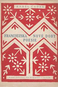 103374. Francouzská poesie nové doby v překladech Karla Čapka