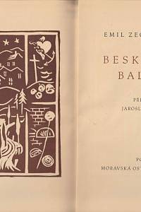 Zegadlowicz, Emil – Beskydské balady (podpis)