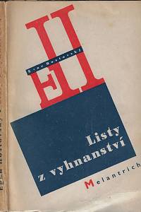 35435. Hostovský, Egon – Listy z vyhnanství