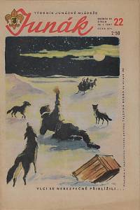 167241. Junák : týdeník junácké mládeže. Ročník 29., číslo 22 (30.I.1947)