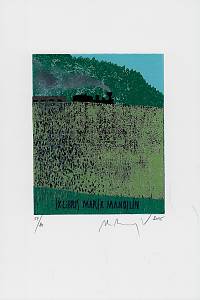 212157. Manojlín, Martin – Párovka v krajine : Exlibris Marek Manojlín