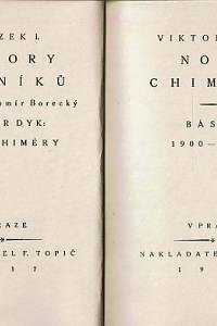 Dyk, Viktor – Noci chiméry : básně 1900-1916
