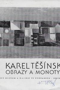 167246. Eidernová, Vladimíra – Karel Těšínský : obrazy a monotypy (podpis)