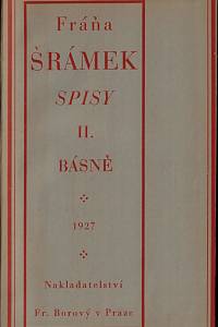 Šrámek, Fráňa – Básně