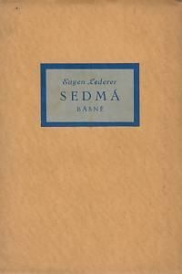 167267. Leden-Lederer, Eugen – Sedmá : verše / Eugen Lederer