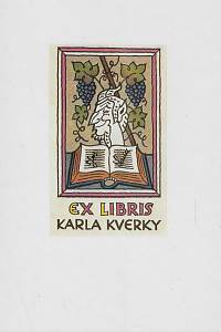 Aleš, Mikoláš / Braunerová, Zdenka / Dillinger, Petr / Kobliha, František / Lada, Josef / Švabinský, Max / Váchal, Josef – Ex libris ze sbírek Uměleckoprůmyslového muzea v Praze