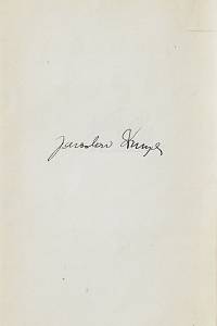 Durych, Jaroslav – Štědrý večer : hra (podpis)