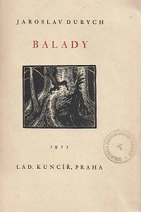 10326. Durych, Jaroslav – Balady