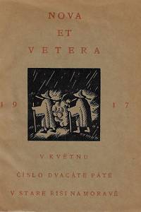 137617. Nova et Vetera v květnu 1917. Číslo dvacáté páté