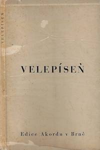 168656. Velepíseň / podle kriticky upraveného textu hebrejského přeložil Josef Heger