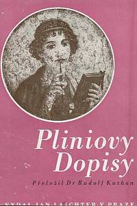 38007. Plinius Caecilius Secundus, Gaius – Dopisy