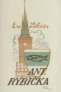 216126. Vik, Karel – Ex Libris Ant. Rybička