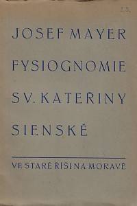 2061. Mayer, Josef – Fysiognomie svaté Kateřiny Sienské