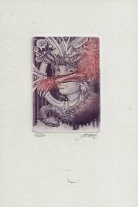 Čápová, Hana / Dudek, Josef / Havlíčková, Daniela / Housa, Bedřich / Janíček, James / Krejča, Aleš / Krejčová, Zdeňka / Pešisová, Jaroslava / Sozanský, Jiří / Stehlík, Ctirad / Sukdolák, Pavel / Vodák, Karel – Ex libris Lyry Pragensis