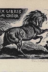 207400. Kotrba, Emil – Ex libris Václav Grégr