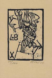216200. Tesař, Vladimír – [Ex libris] L.B