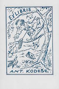216218. Polívka, Václav – Ex libris Ant. Kodeše