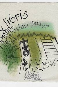 216220. Plocek, Vilém – Ex libris MUDr. Jaroslav Pitter