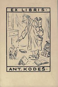 216221. Polívka, Václav – Ex libris Ant. Kodeš