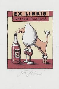 216233. Slíva, Jiří – Ex libris Svatava Rusková