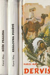 90388. May, Karel – Třemi díly světa 1-5 ( Derviš / Královna pouště / Růže pralesa / Údolí smrti / Lovec sobolů )
