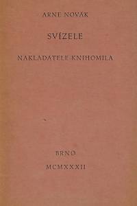 104389. Novák, Arne – Svízele nakladate-knihomila (podpis)