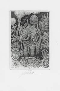216253. Bauer, Milan – Ex libris Luděk Klimeš