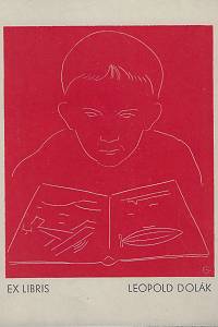 216267. Galanda, Mikuláš – Ex libris Leopold Dolák