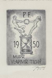 216270. Fleissig, Vítězslav – P.F. 1950 MUDr. Vladimír Tichý : [návrh]