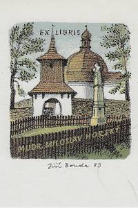 209046. Bouda, Jiří – Exlibris MUDr. Miloslav Horský
