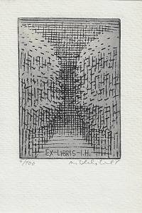 209376. Blabolilová, Marie – Ex libris I.H. [= Iva Horská]