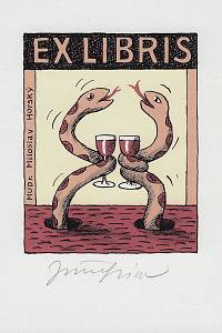 209452. Slíva, Jiří – Ex libris MUDr. Miloslav Horský
