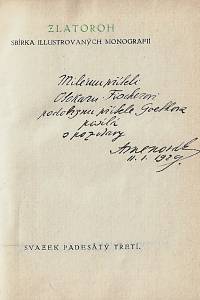 Novák, Arne – Josef Dobrovský (podpis)