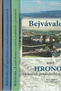168204. Ekrt, Boris / Švanda, Richard / Štirand, Ladislav – Bejvávalo... aneb Hronov