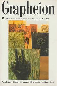 168815. Grapheion, Evropská revue o moderní grafice, umění knihy, tisku a papíru 10 (2/99)