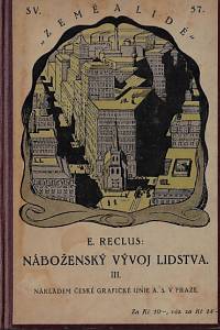 168418. Reclus, Élisée – Náboženský vývoj lidstva