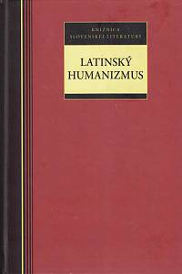 168279. Škoviera, Daniel (ed.) – Latinský humanizmus