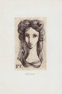 209026. Jiřincová, Ludmila – [Ex libris] FV.