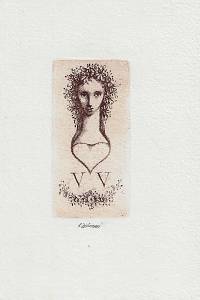 216309. Jiřincová, Ludmila – [Ex libris] VV