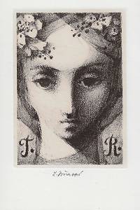 216311. Jiřincová, Ludmila – [Ex libris] T.R.