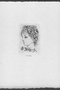 216313. Jiřincová, Ludmila – [Ex libris] P.