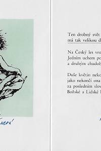 Jiřincová, Ludmila – Ten drobný svět má tak velikou duši : P.f. 1989 / Josef Hrubý