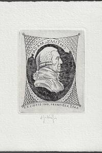 216329. Kašpar, Ladislav Josef – Adam Smith : ex libris Ing. František Šára