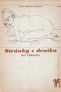 128672. Zábrana, Jan – Stránky z deníku