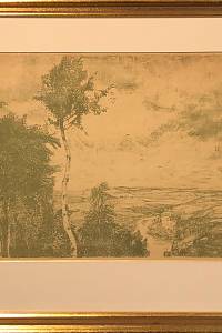 216385. Kalvoda, Alois – litografie s podtiskem