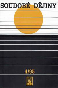 168307. Soudobé dějiny, Ročník II., číslo 4 (1995)